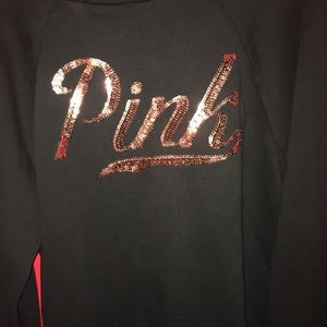 Pink hoodie